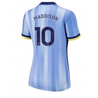 Camisa de Futebol Tottenham Hotspur James Maddison #10 Equipamento Secundário Mulheres 2024-25 Manga Curta